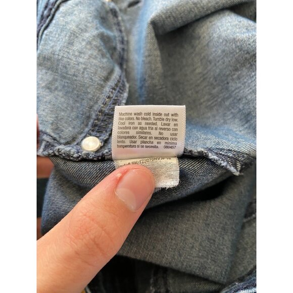 A.N.A. A New Approach Womens Bootcut Jeans Size 6 Mid-Rise Blue Denim Stretch - Picture 5 of 7